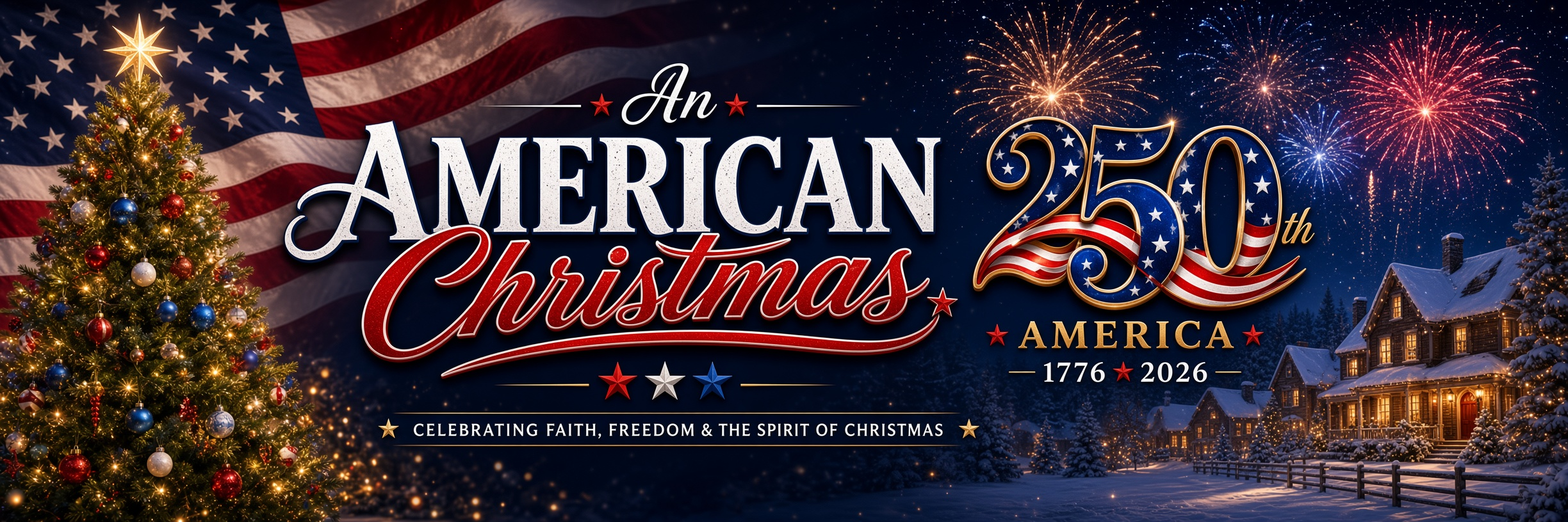 An American Christmas — 2026 Denham Springs Kiwanis Christmas Parade