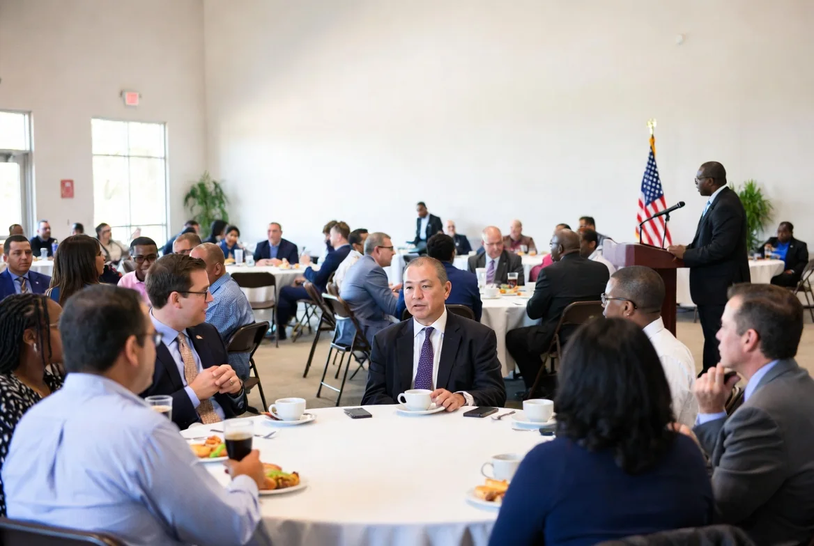 Community members at the Denham Springs Mayor Prayer Breakfast